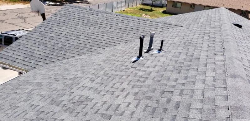 Shingle roofing installed by Michael's Home Improvements in Southern Utah
