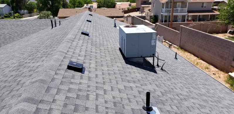 Shingle roofing installed by Michael's Home Improvements in Southern Utah