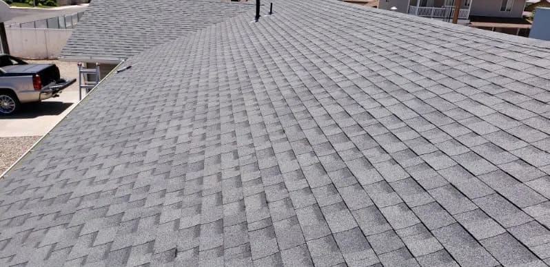 Shingle roofing installed by Michael's Home Improvements in Southern Utah