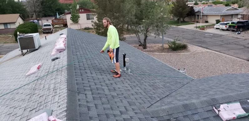 Shingle roofing installed by Michael's Home Improvements in Southern Utah