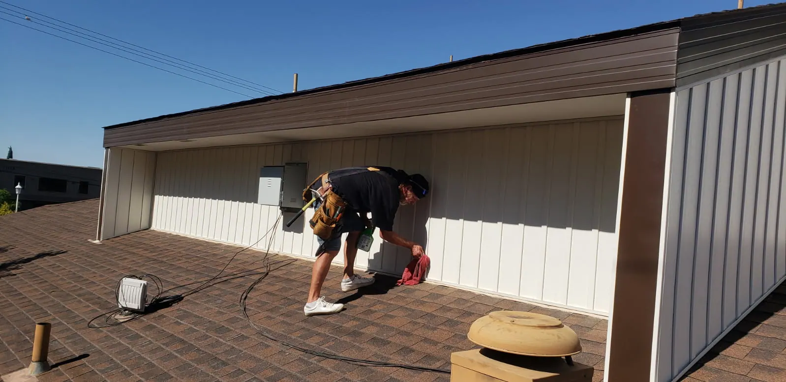 Siding, soffit and fascia work by Michael's Home Improvements in Southern Utah