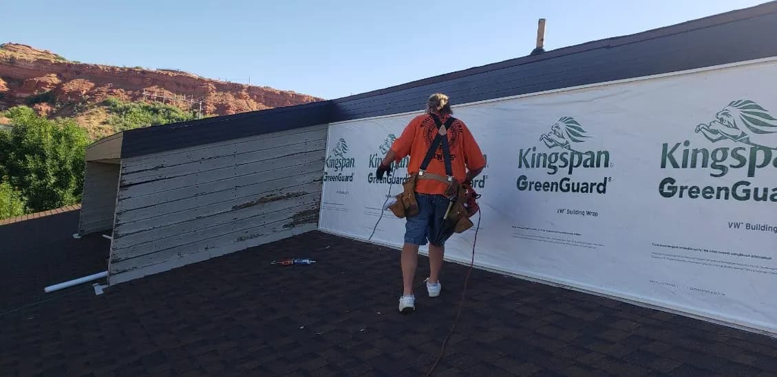 Siding, soffit and fascia work by Michael's Home Improvements in Southern Utah