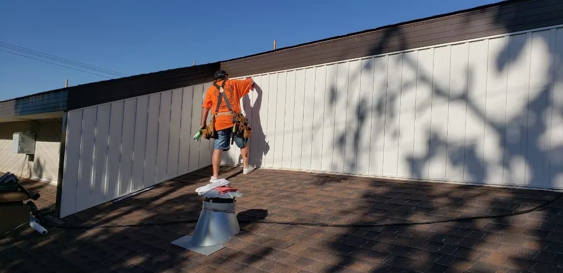 Siding, soffit and fascia work by Michael's Home Improvements in Southern Utah