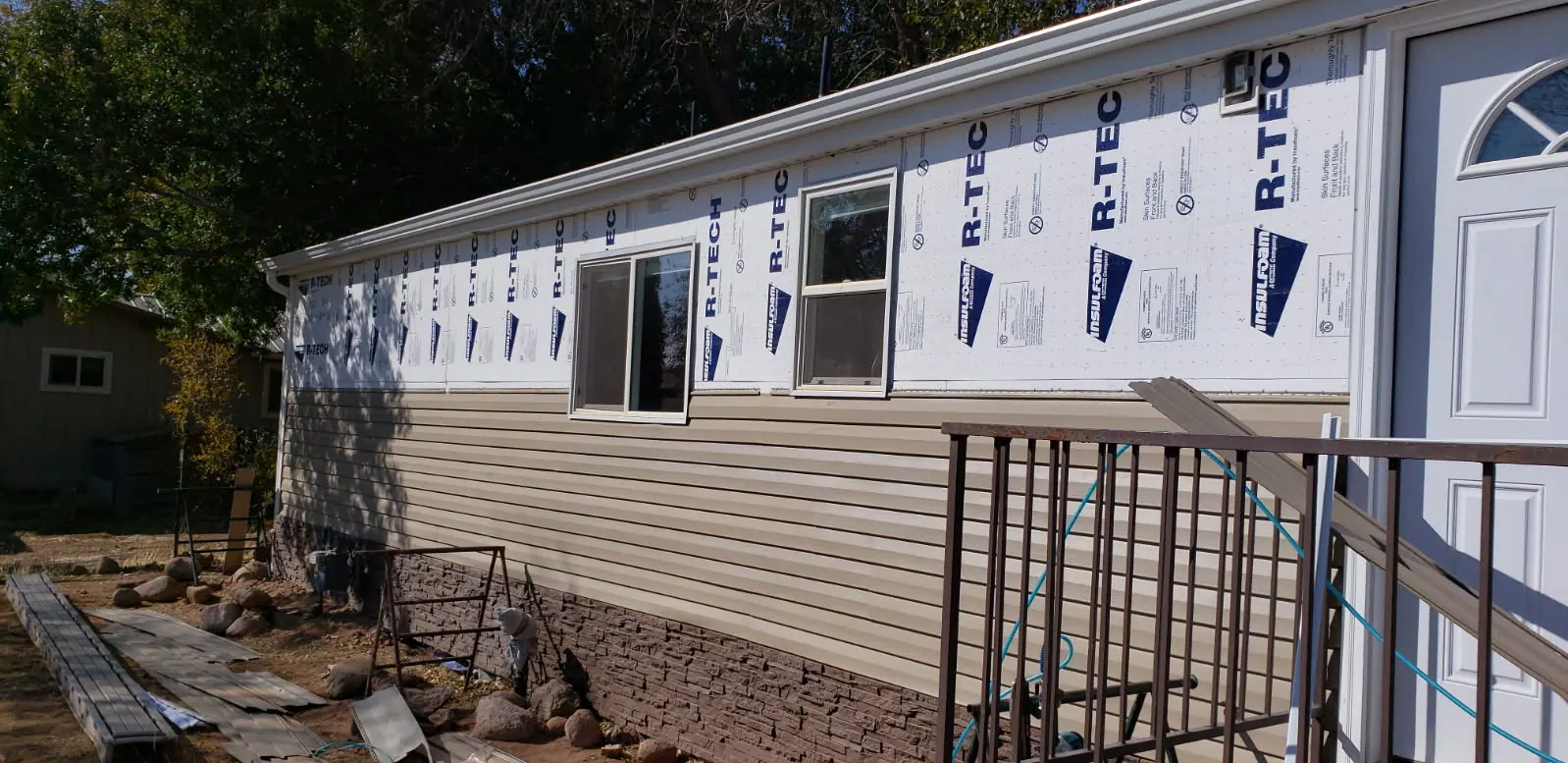 Siding, soffit and fascia work by Michael's Home Improvements in Southern Utah