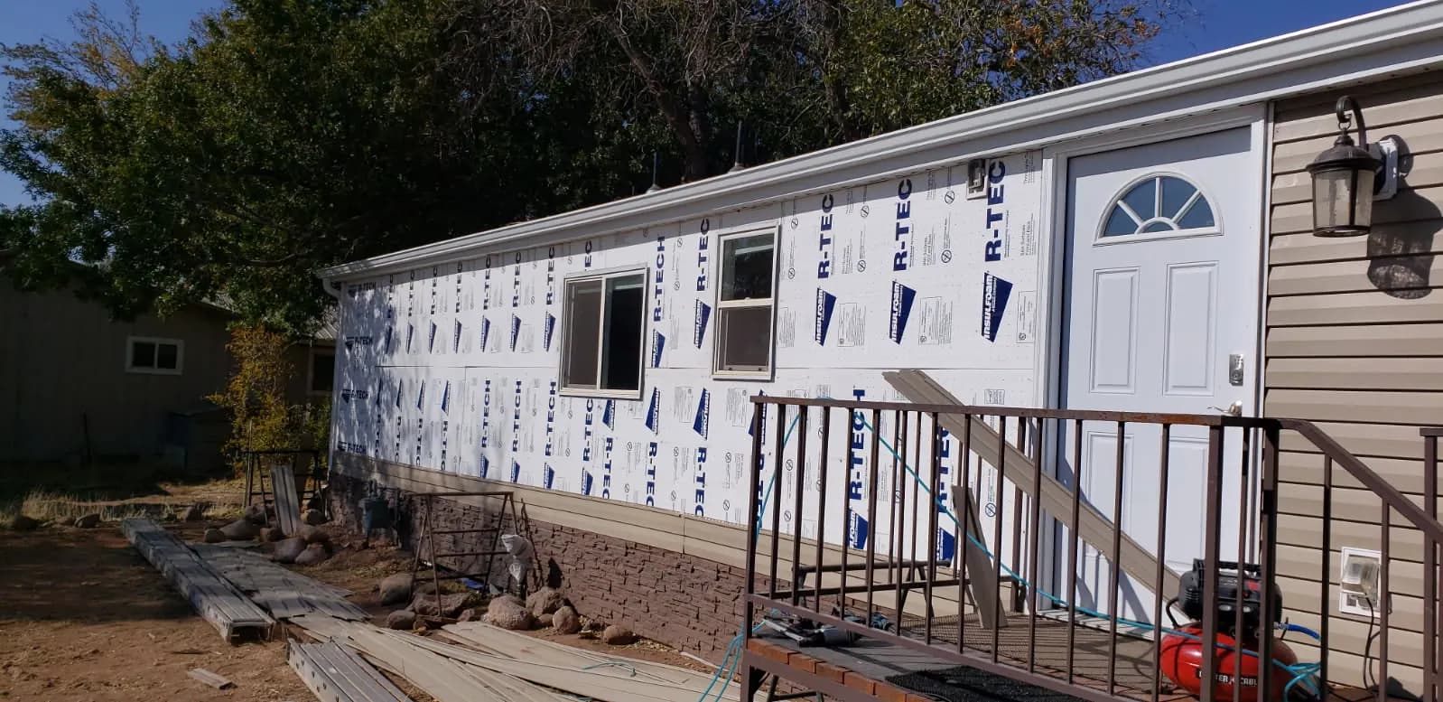 Siding, soffit and fascia work by Michael's Home Improvements in Southern Utah