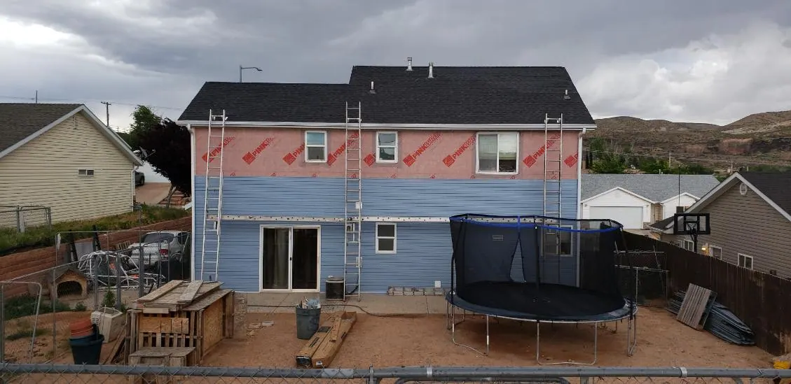 Siding, soffit and fascia work by Michael's Home Improvements in Southern Utah