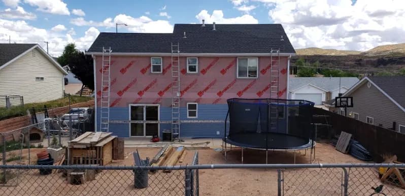 Siding, soffit and fascia work by Michael's Home Improvements in Southern Utah