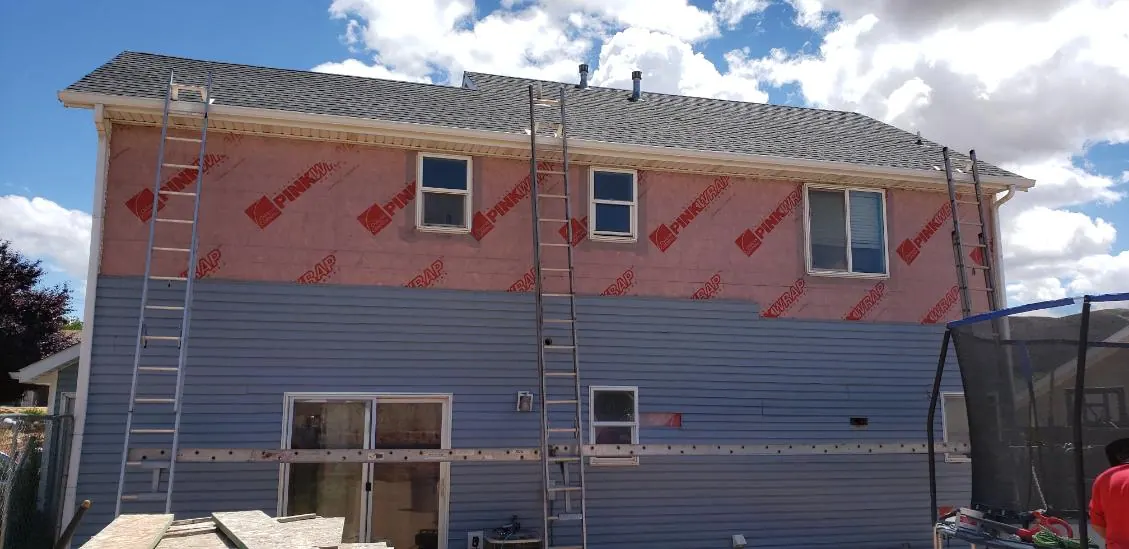 Siding, soffit and fascia work by Michael's Home Improvements in Southern Utah