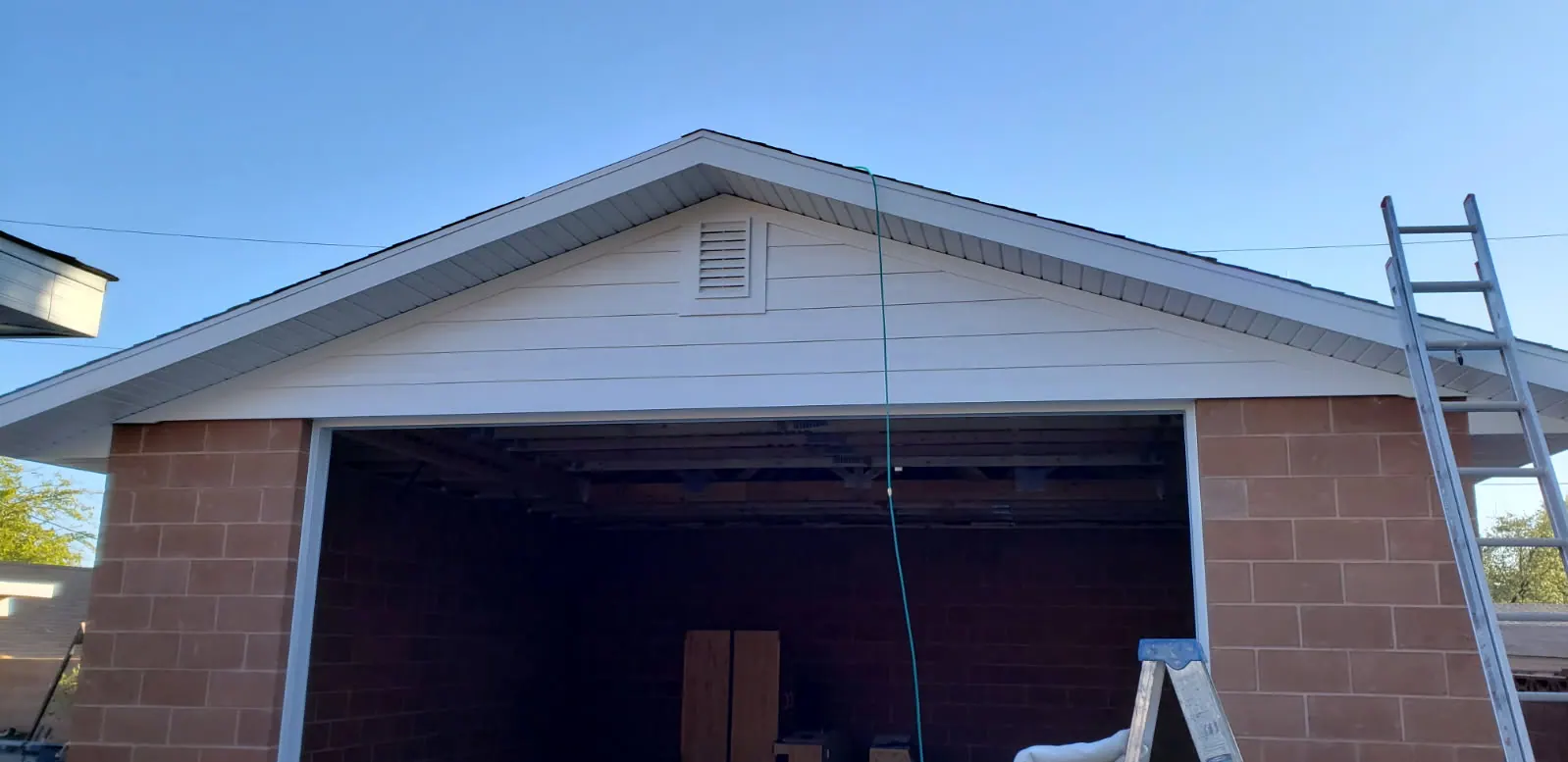 Siding, soffit and fascia work by Michael's Home Improvements in Southern Utah