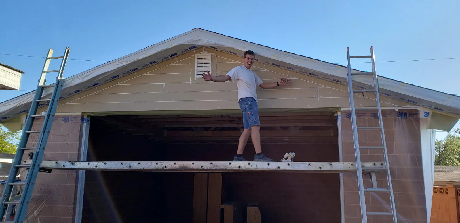 Siding, soffit and fascia work by Michael's Home Improvements in Southern Utah