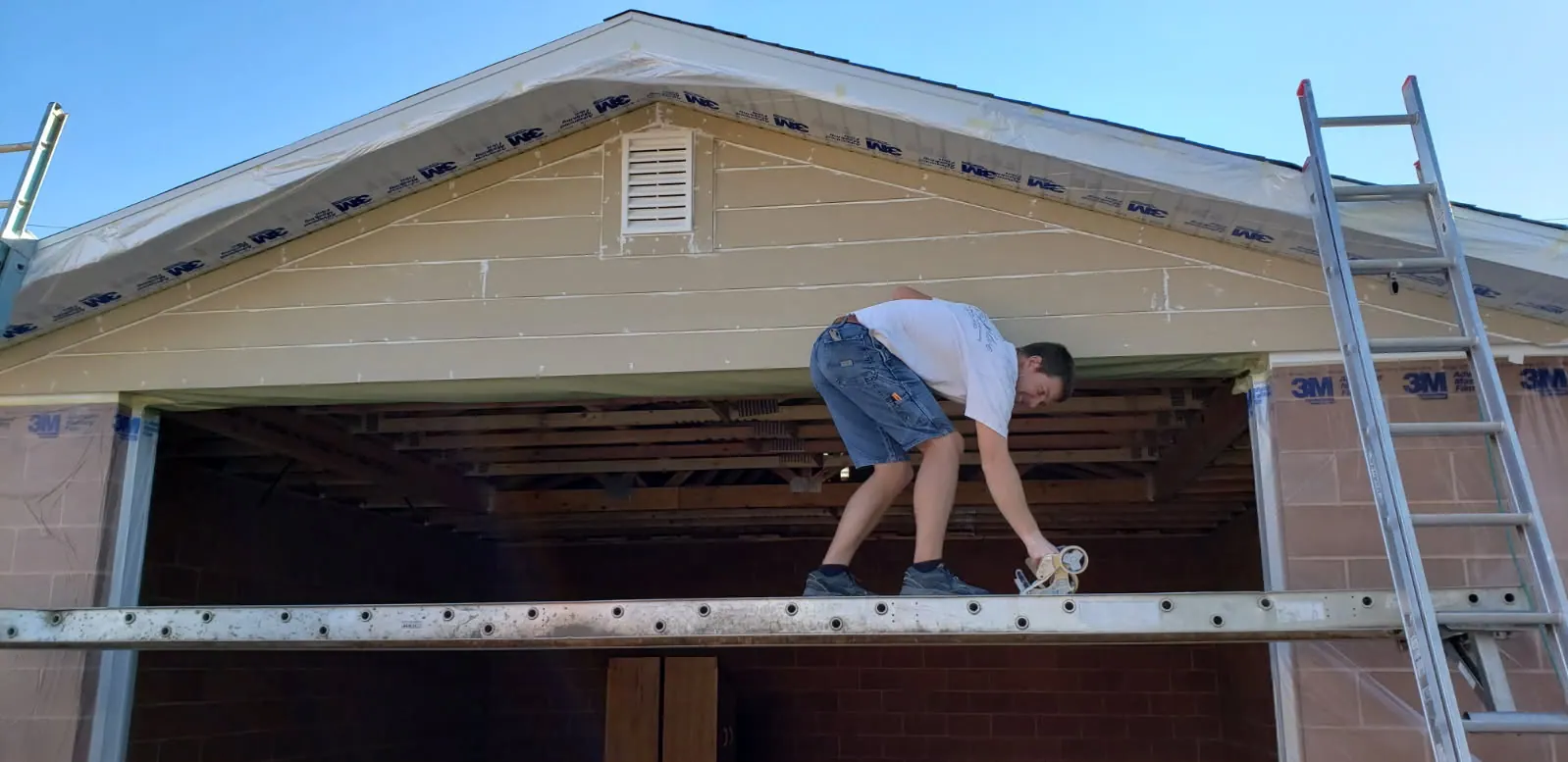 Siding, soffit and fascia work by Michael's Home Improvements in Southern Utah